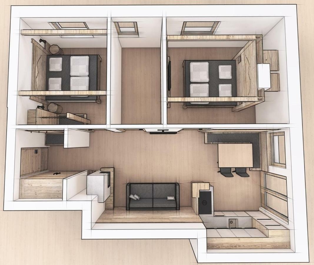 Apartments Riega Sexten Ngoại thất bức ảnh